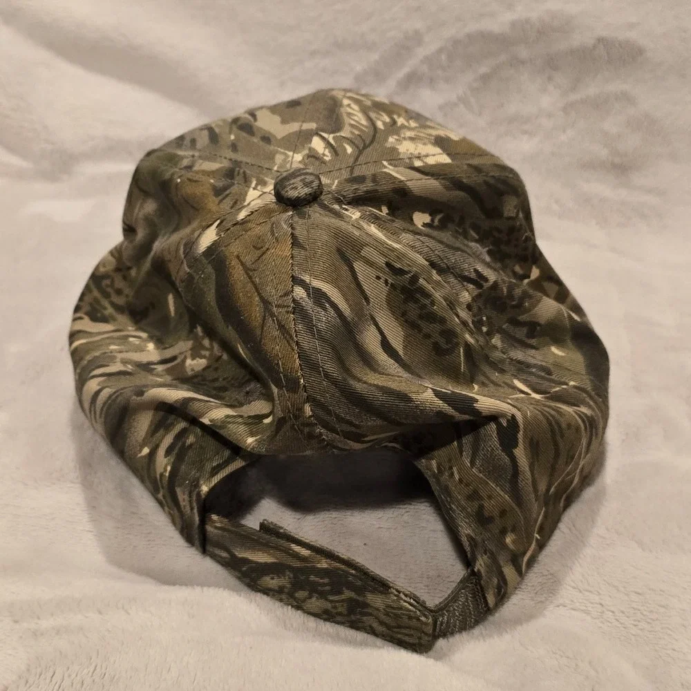 Daniel Boone Quality Log Homes Camo Hunting‎ Hat Adjustable Cap